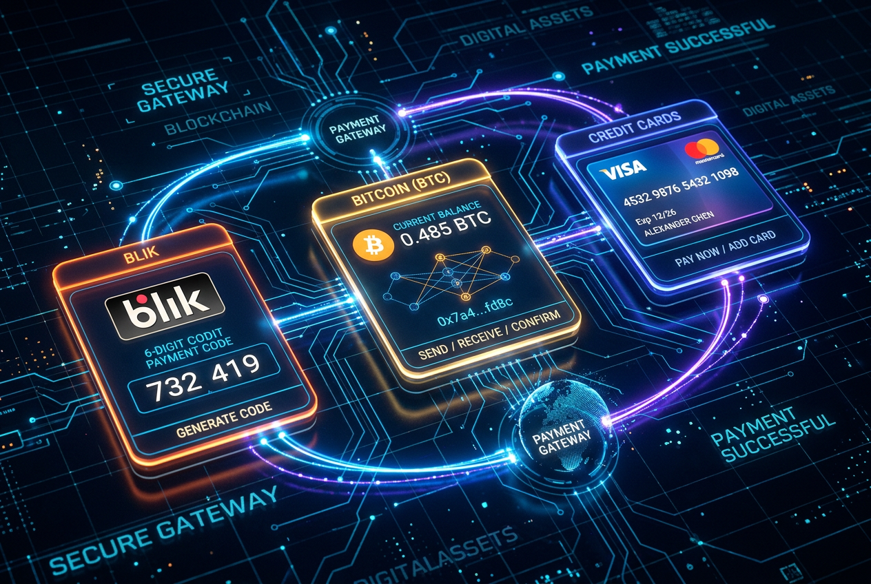 Nowoczesne metody płatności w kasynie online w tym BLIK i portfele elektroniczne